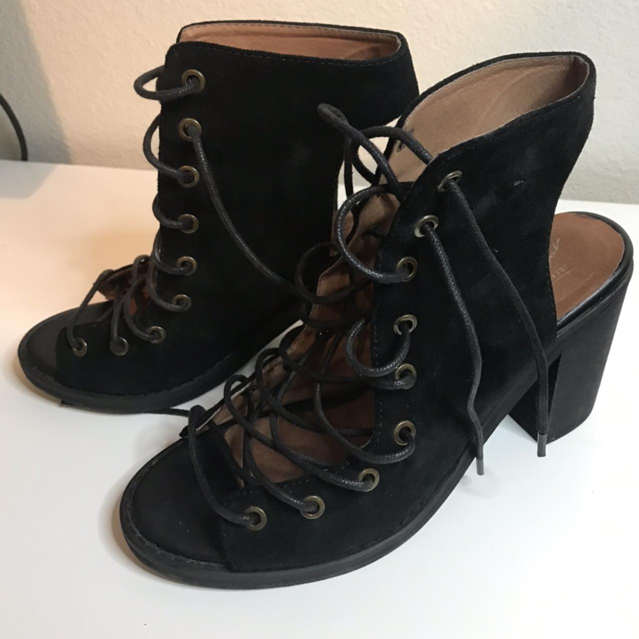 Jeffrey Campbell x Free People booties These run... - Depop