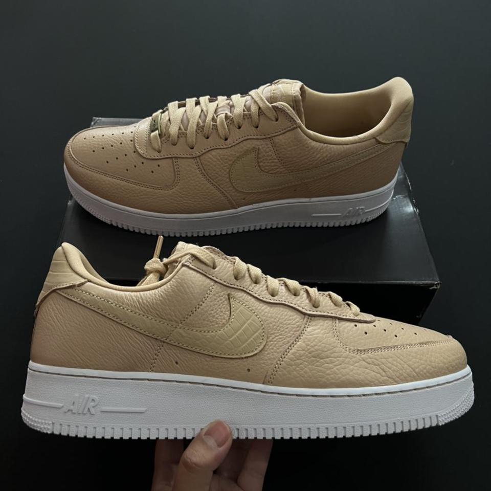 Nike Air Force 1 '07 Craft Vachetta Tan Beige White... - Depop