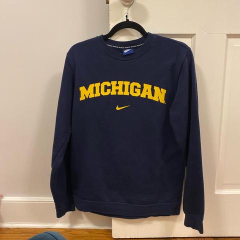 nike michigan sweater