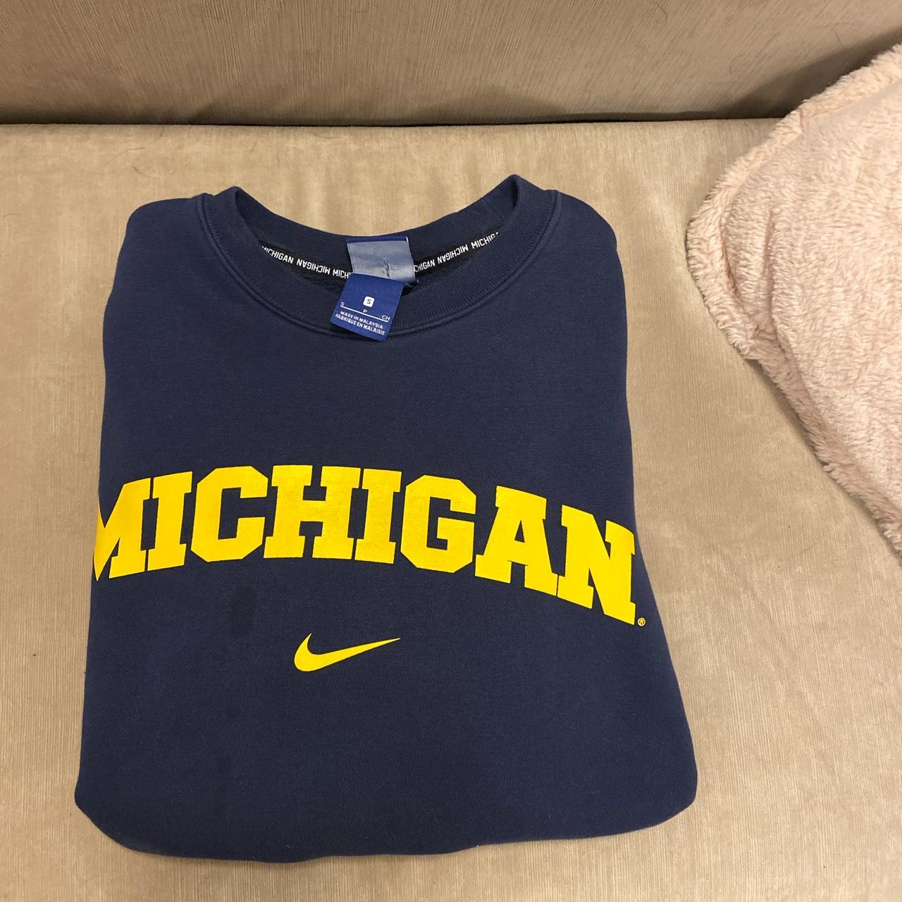 university of michigan nike sweatshirt