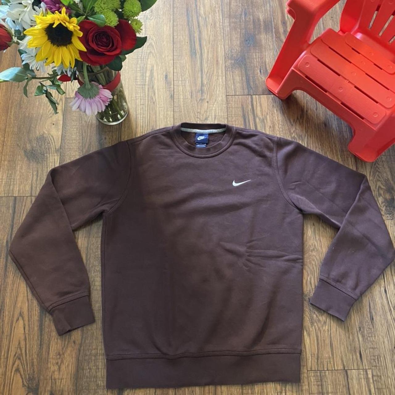 Nike burgundy sales jumper