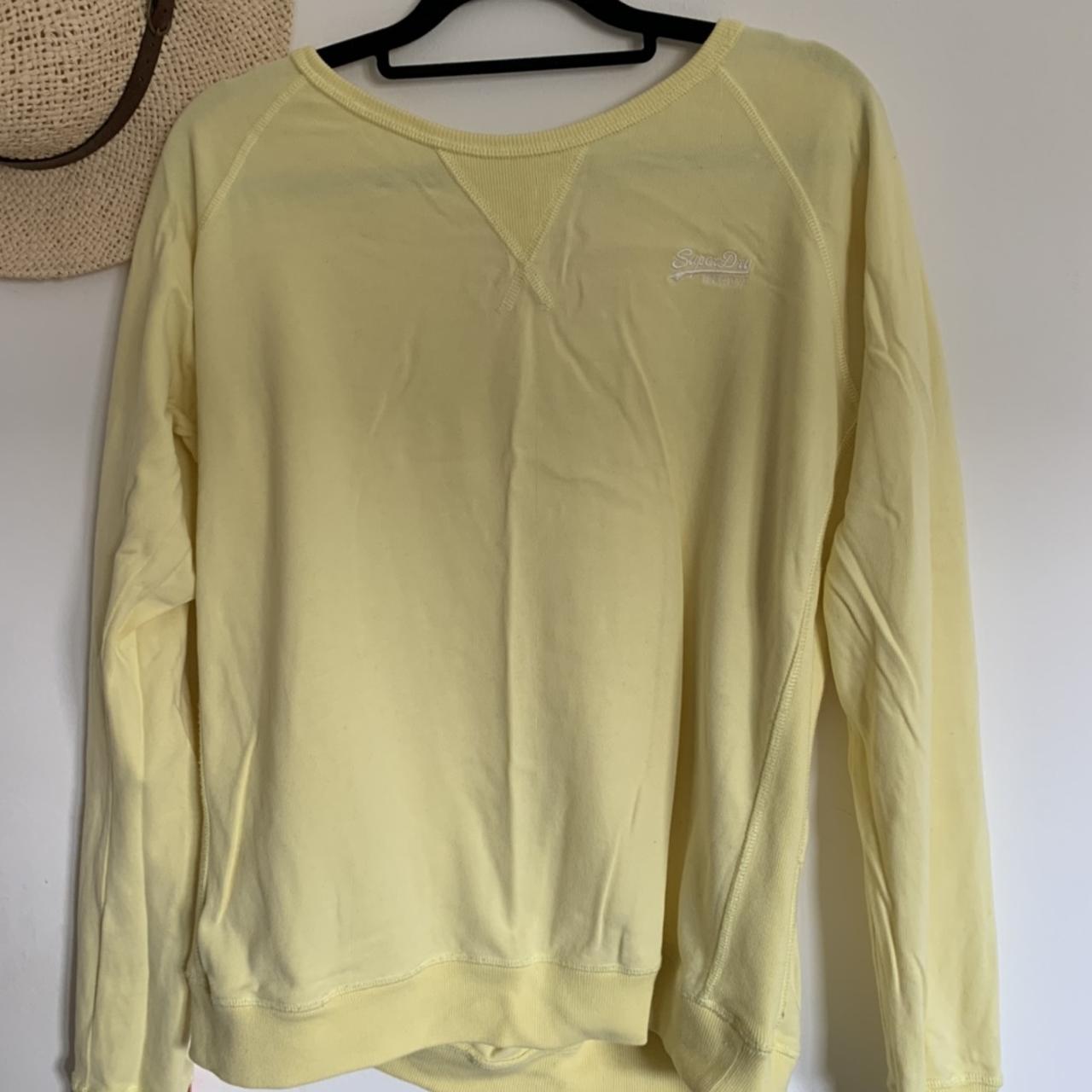 Lemon yellow outlet sweatshirt