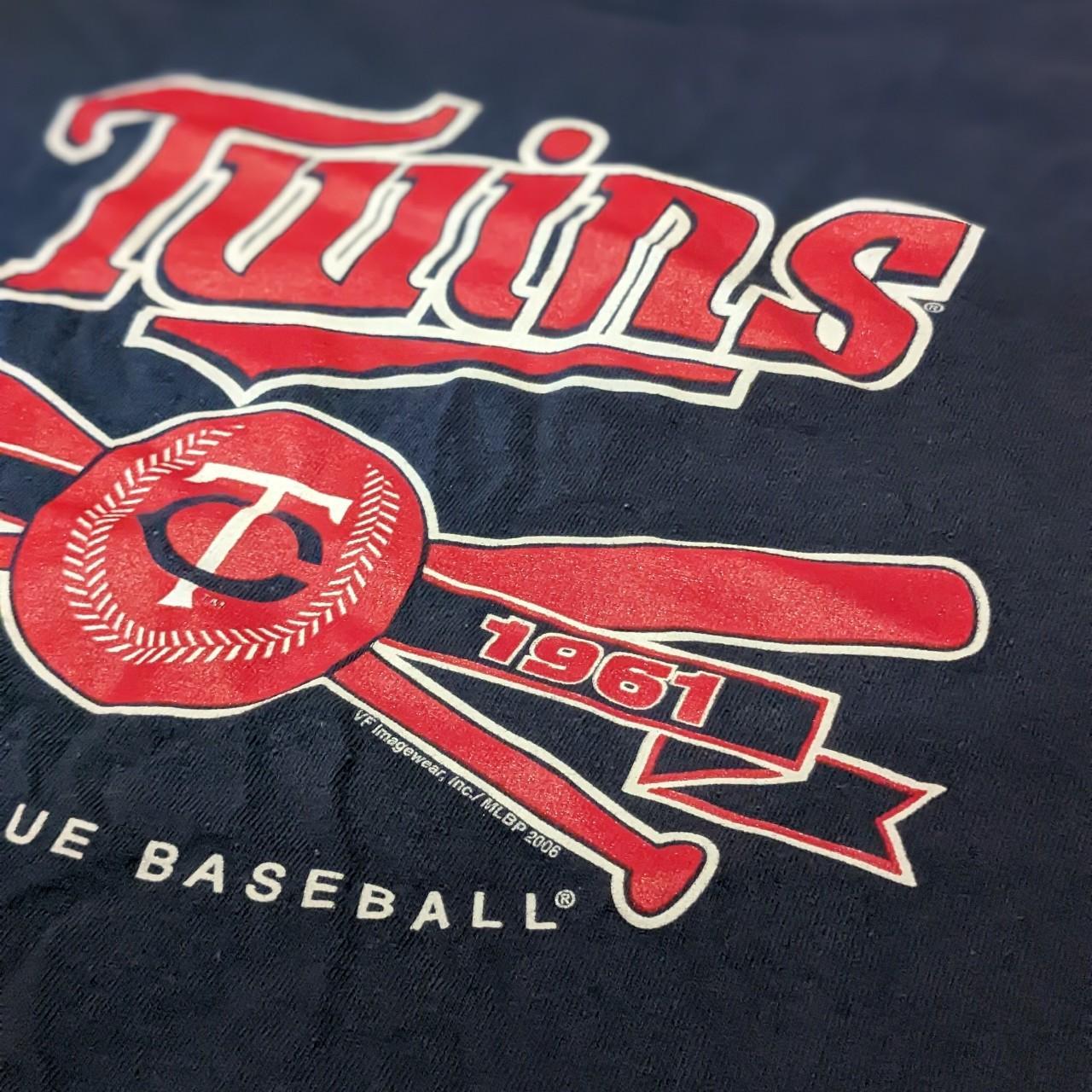 Vintage 90s Minnesota Twins Jersey T Shirt Mens - Depop