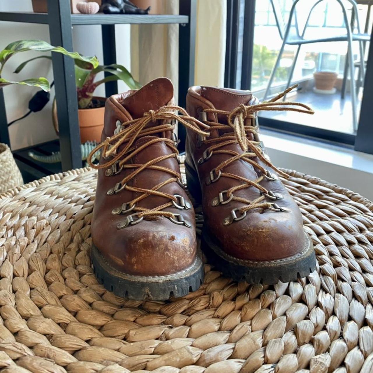 vintage 80s danner hiking boots. fit womens 8. great... Depop