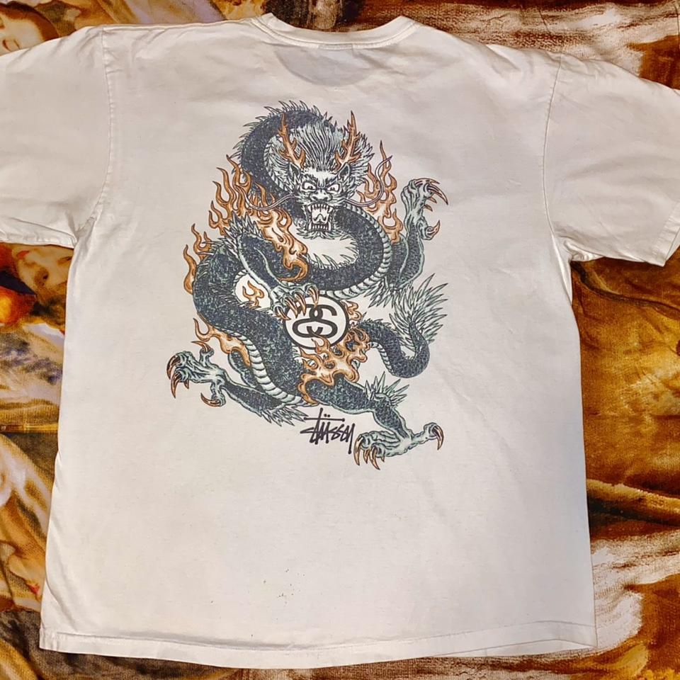 Stussy fire discount dragon tee