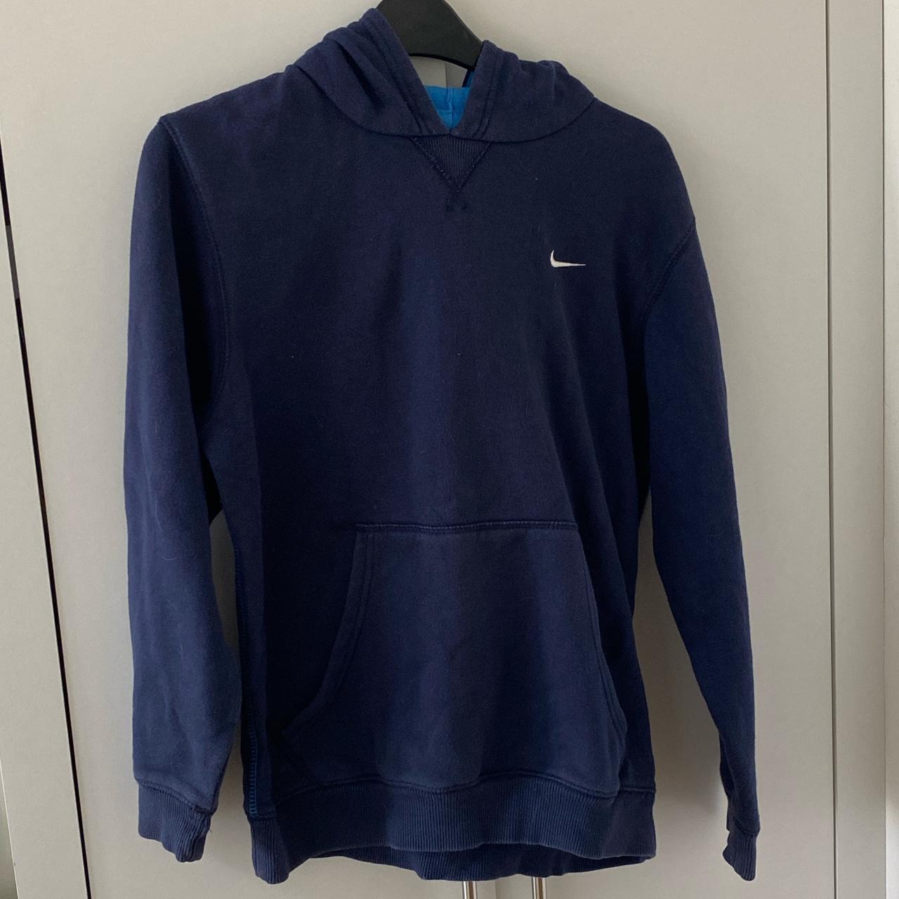 Nike Men's Navy Hoodie | Depop