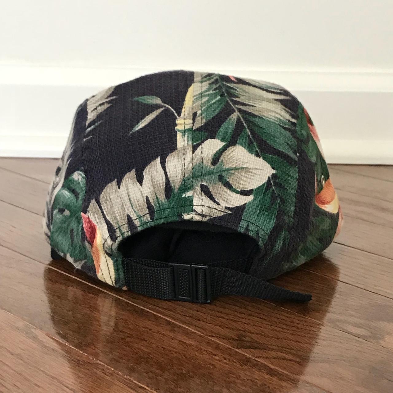 Supreme Painted Floral Camp Cap Purple – RIF LA