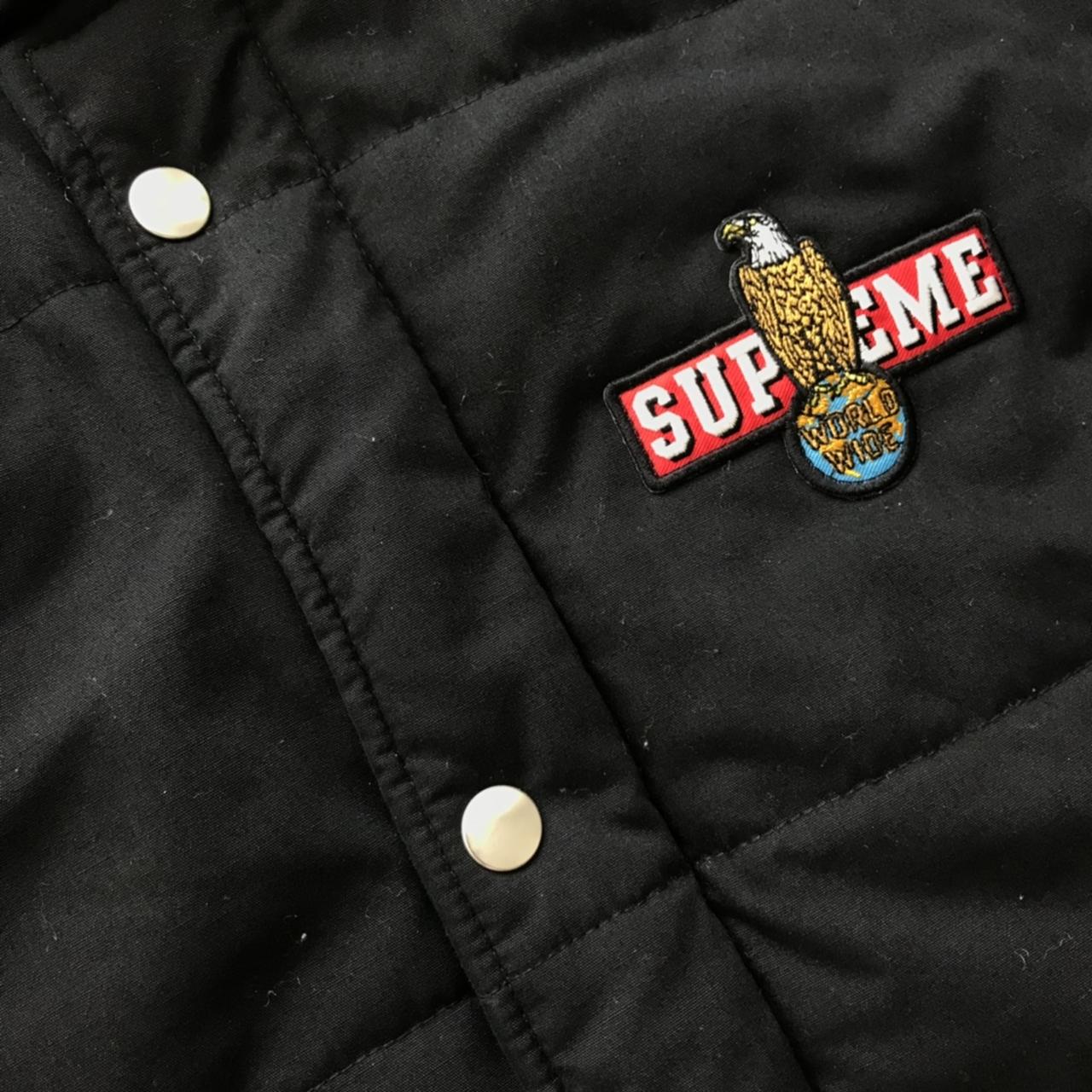 Supreme Mechanics Puffy Jacket - Sz. L - Worn a few... - Depop