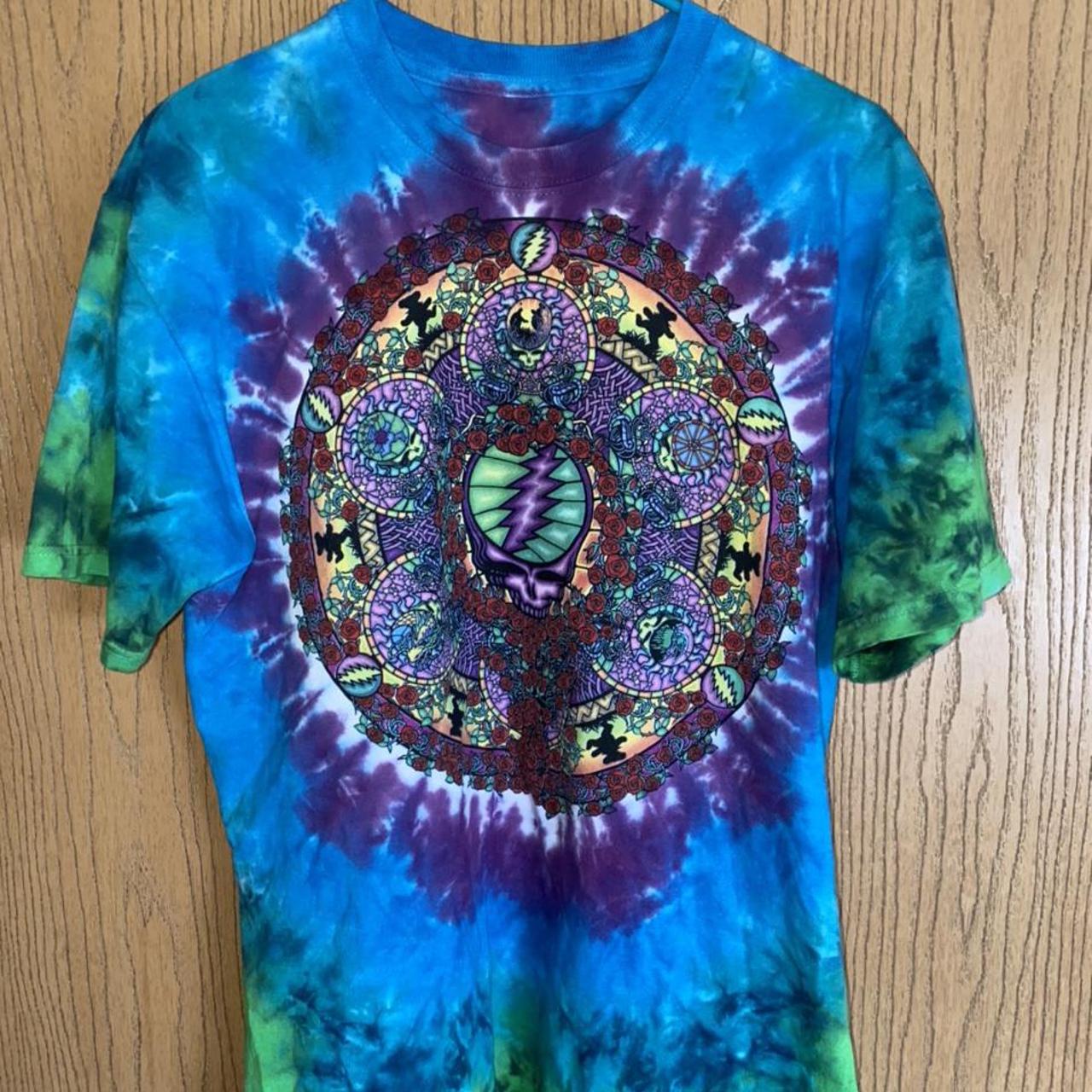 Grateful Dead Tie Dye tshirt Size medium DEADSTOCK - Depop