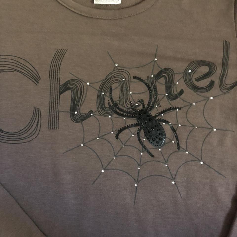 vintage chanel long sleeve from the identification - Depop