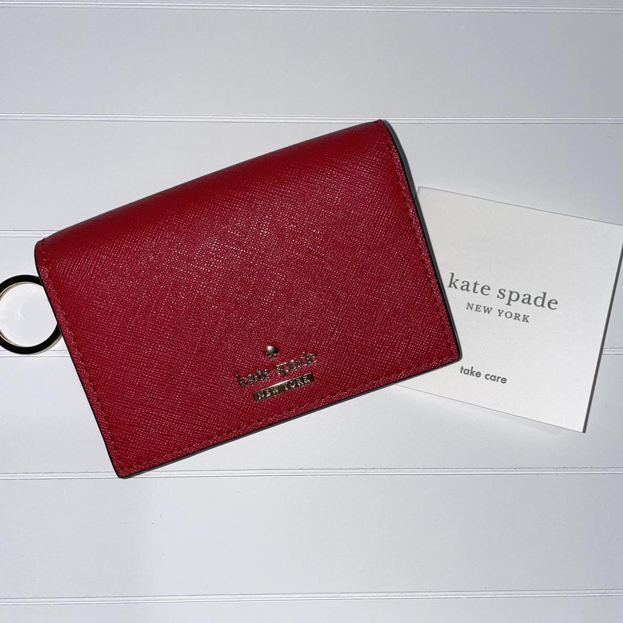 Kate Spade New York  Women's Red Wallet-purses