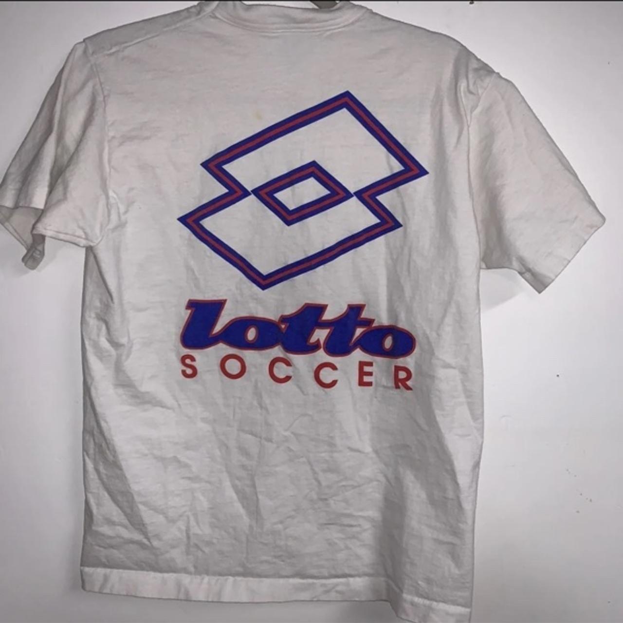 Product Image 2 - Vintage 1990’s Lotto soccer t-shirt