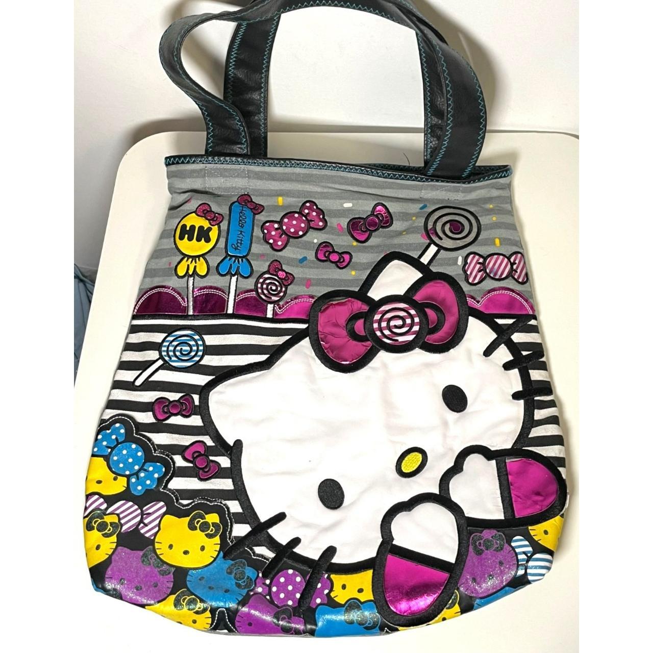 Hello Kitty Sanrio Loungefly vegan leather candy... Depop