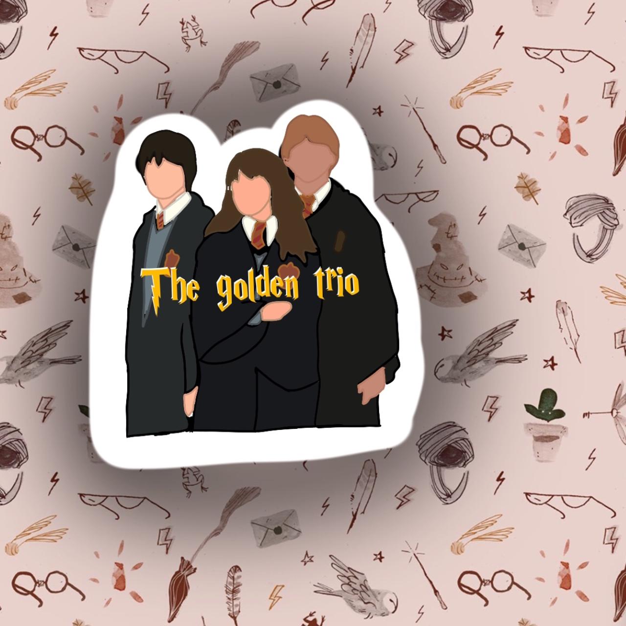 Harry Potter Trio Sticker - Glamfetti