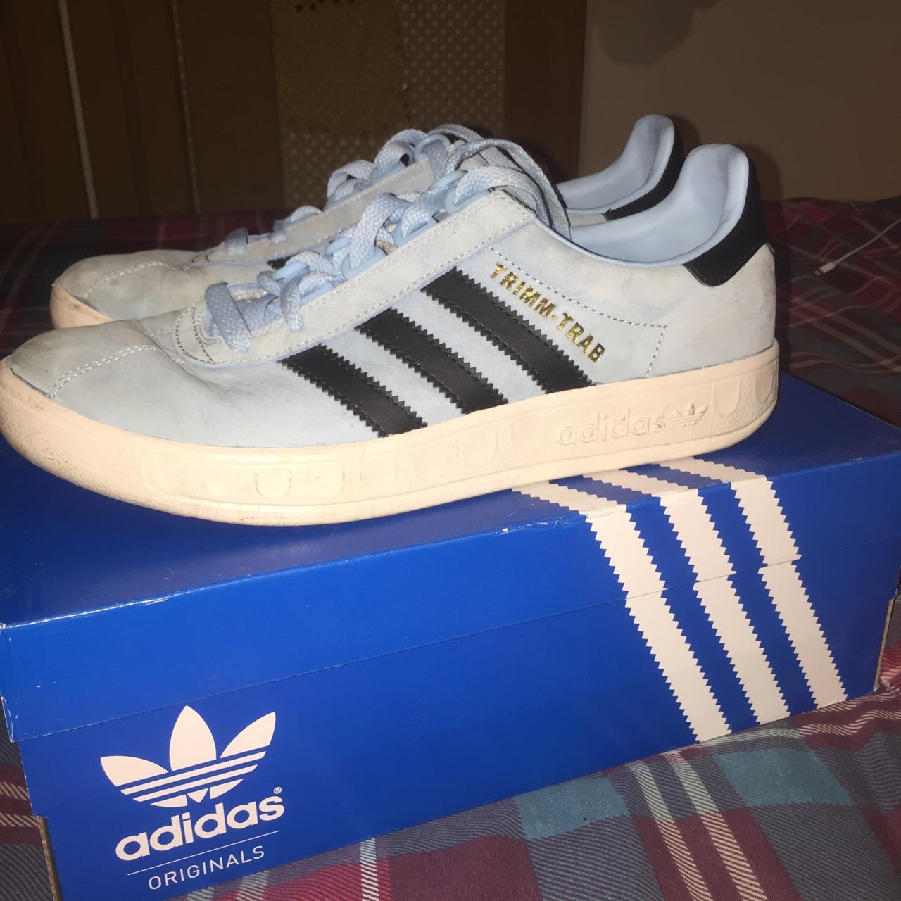 Adidas trimm trab sales white