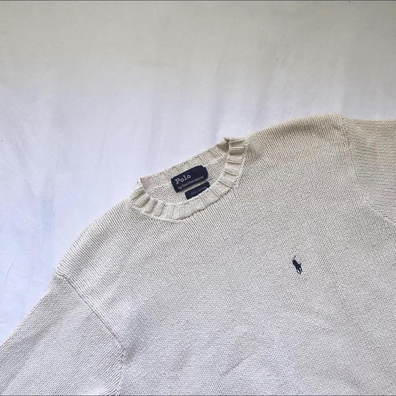 Vintage Polo Ralph Lauren Crewneck Sweater Pony Logo... - Depop