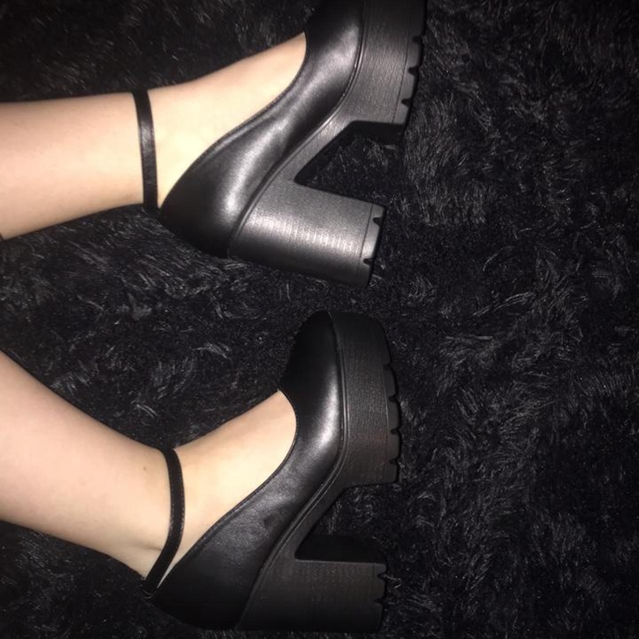 chunky platform heels size 12