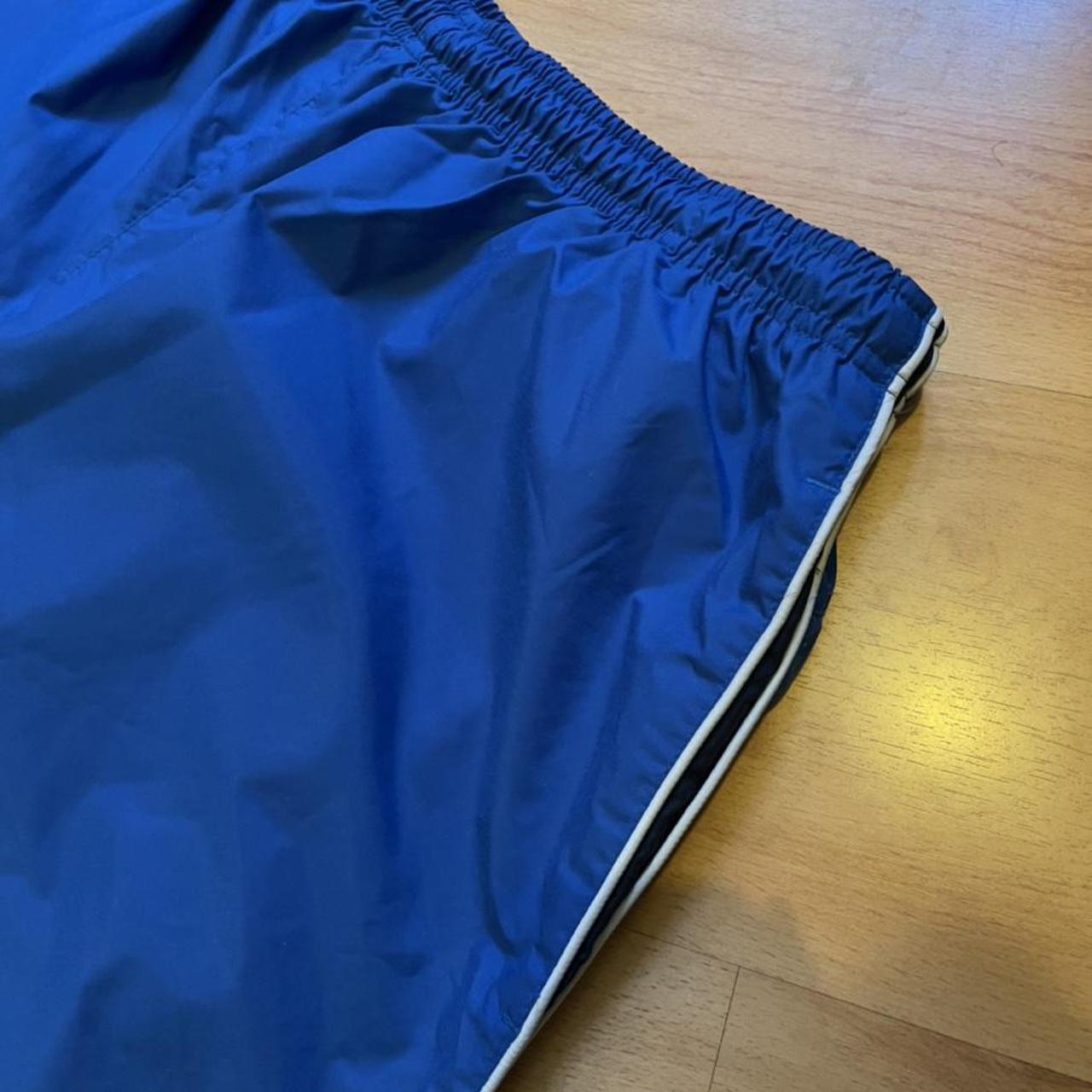 Nike Track Pants Blue With Stripe On The Side Depop 2515