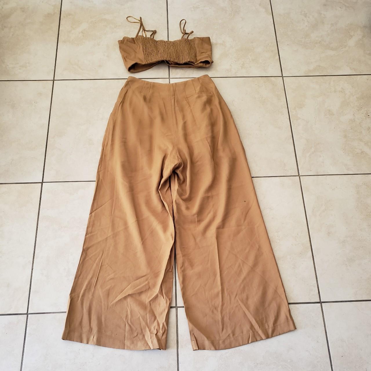 Women's Brown and Khaki Suit (2)