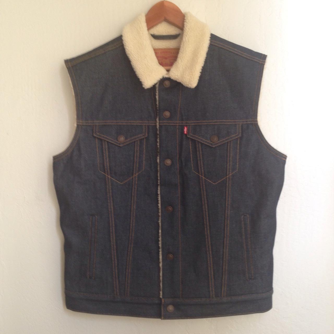 Levis fashion sherpa vest