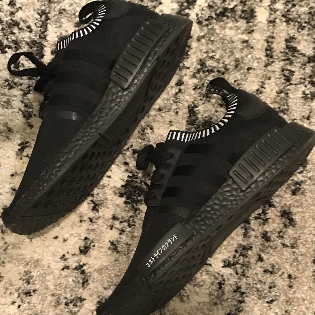 Adidas nmd r1 outlet primeknit japan black boost