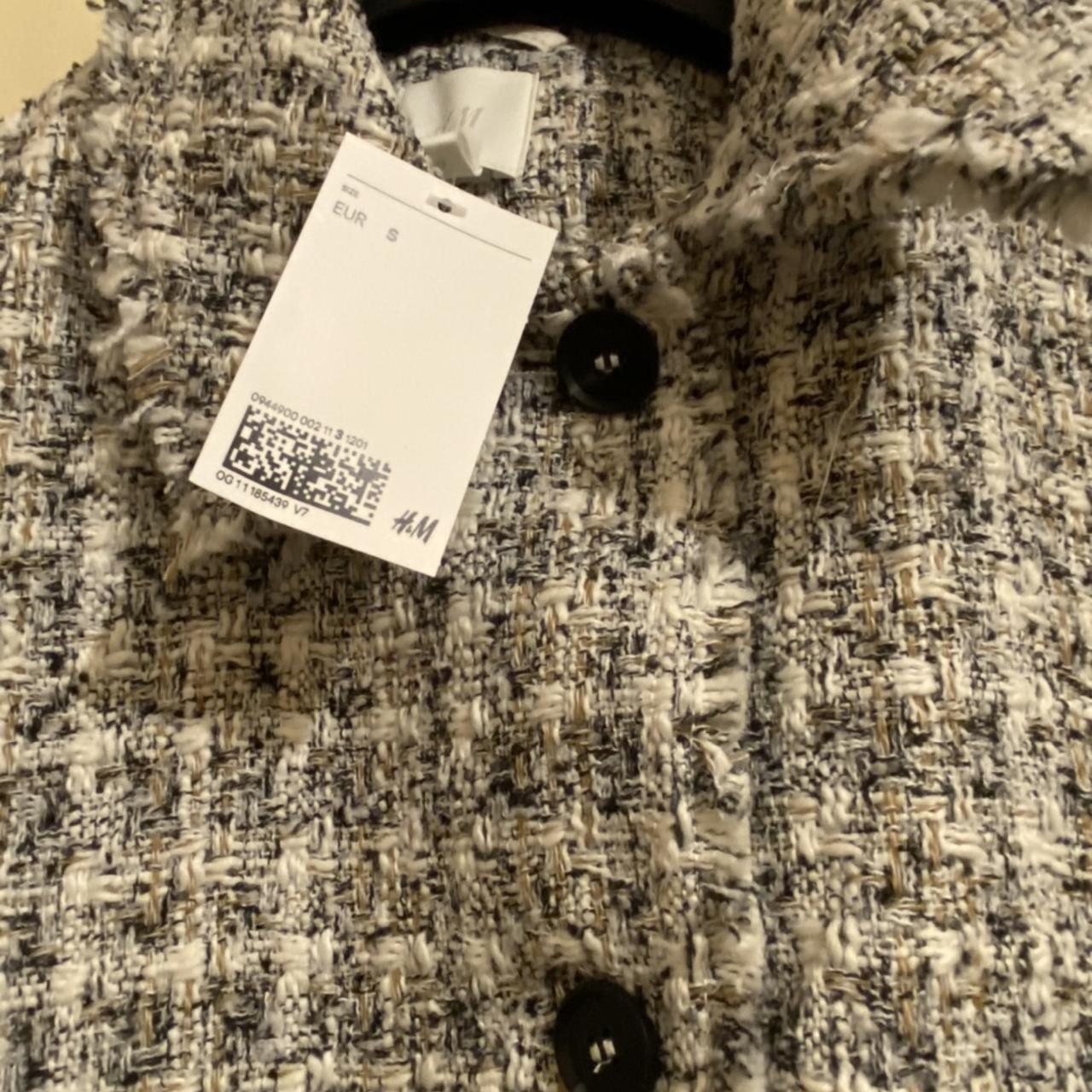 H&M tweed jacket Size small Brand new with tags... Depop