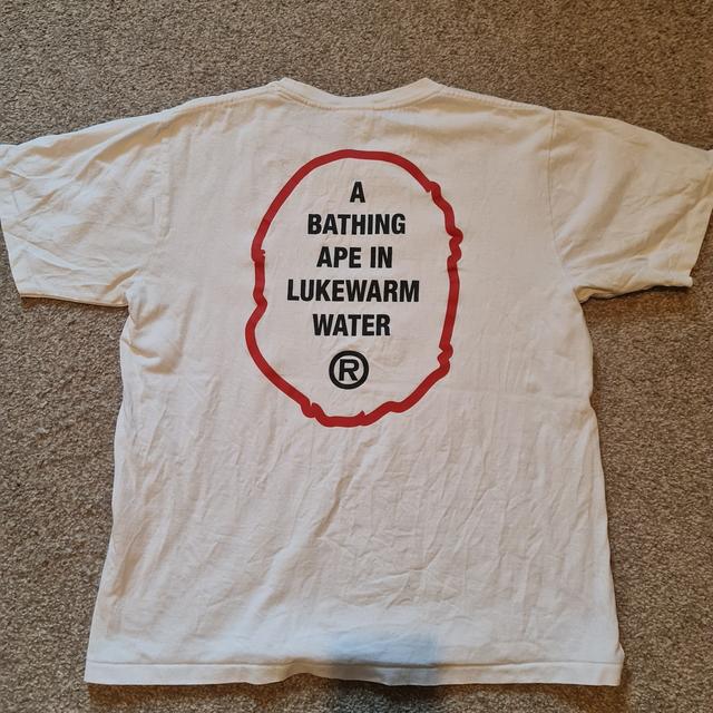 A bathing ape in lukewarm clearance water