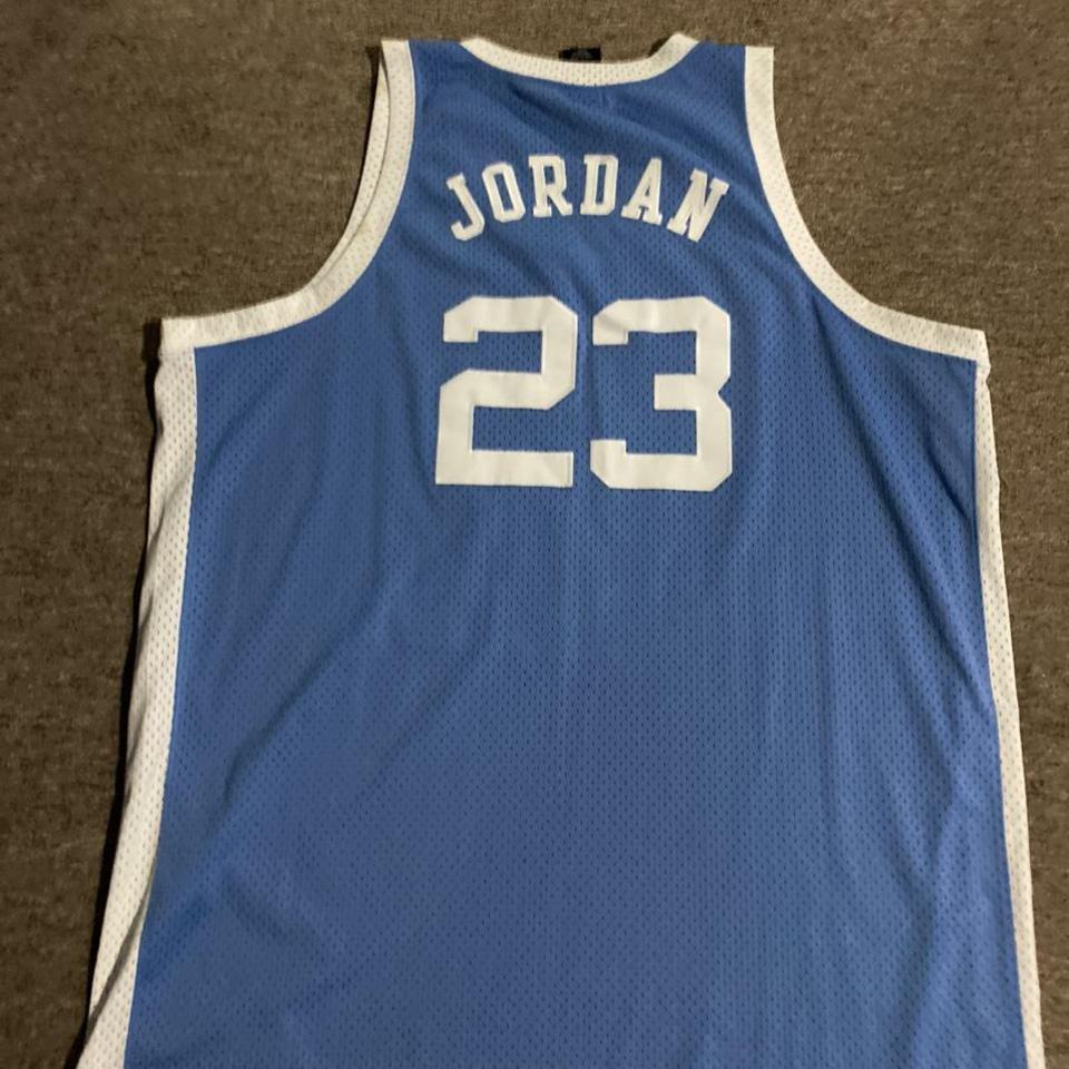 Jordan North Carolina Jersey Size: unknown but - Depop