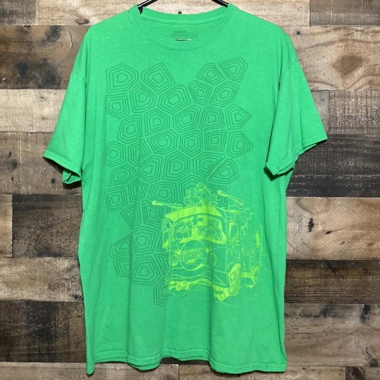 Teenage Mutant Ninja Turtles Shirt Men Large Green - Depop