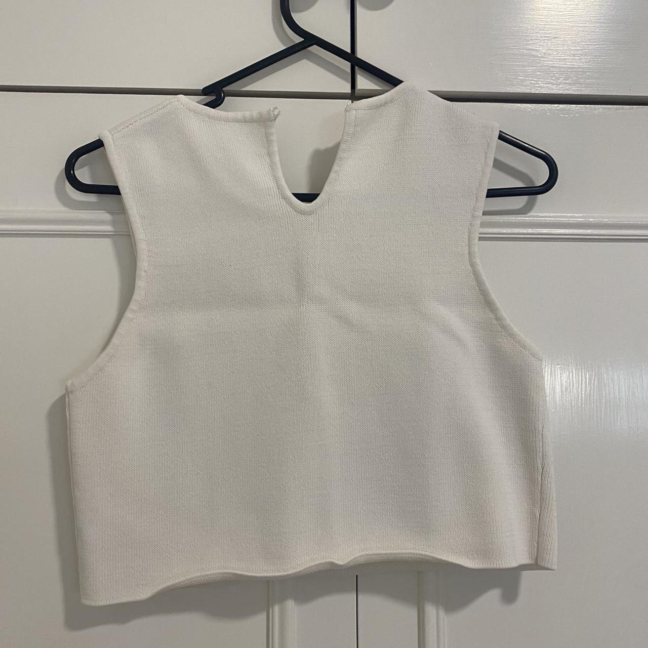 Selling Aje white top in Large for $80. Great... - Depop