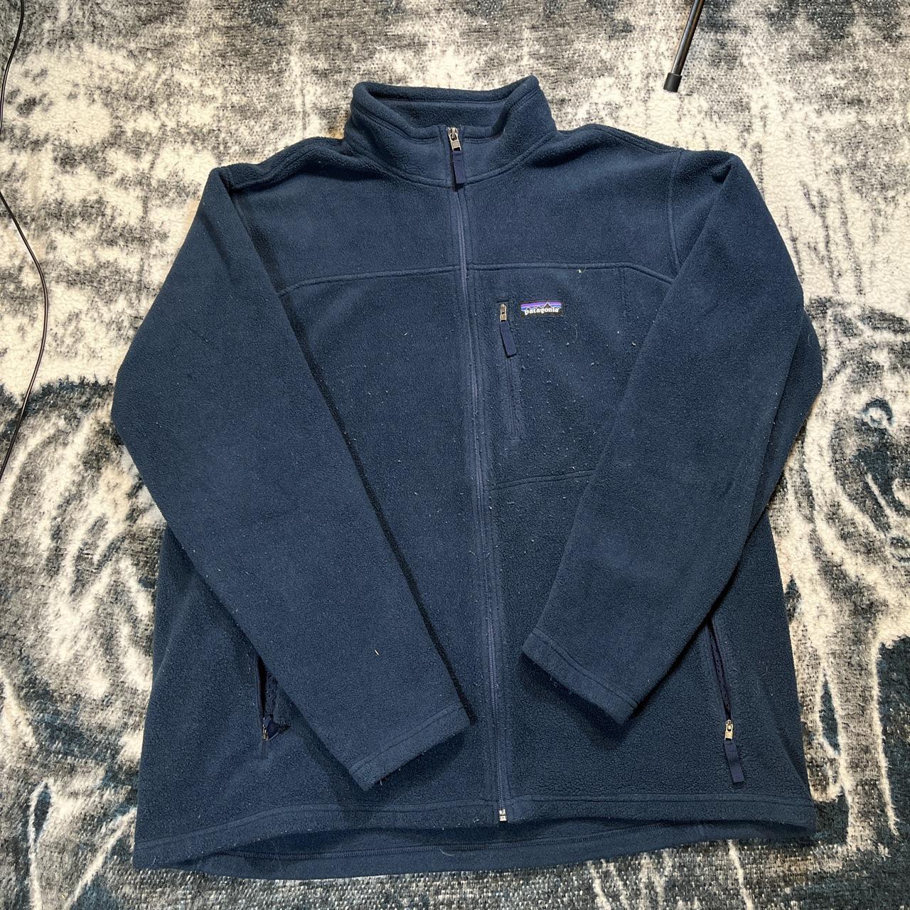 Patagonia Synchilla Full Zip Fleece Size XXL Super... - Depop