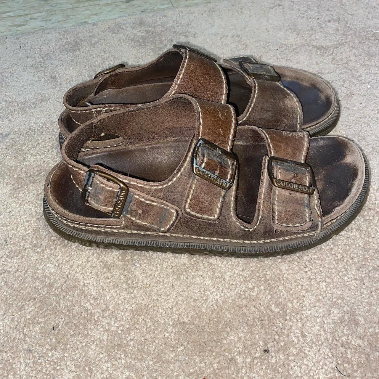 Vintage Colorado leather sandals Remind me of the... - Depop