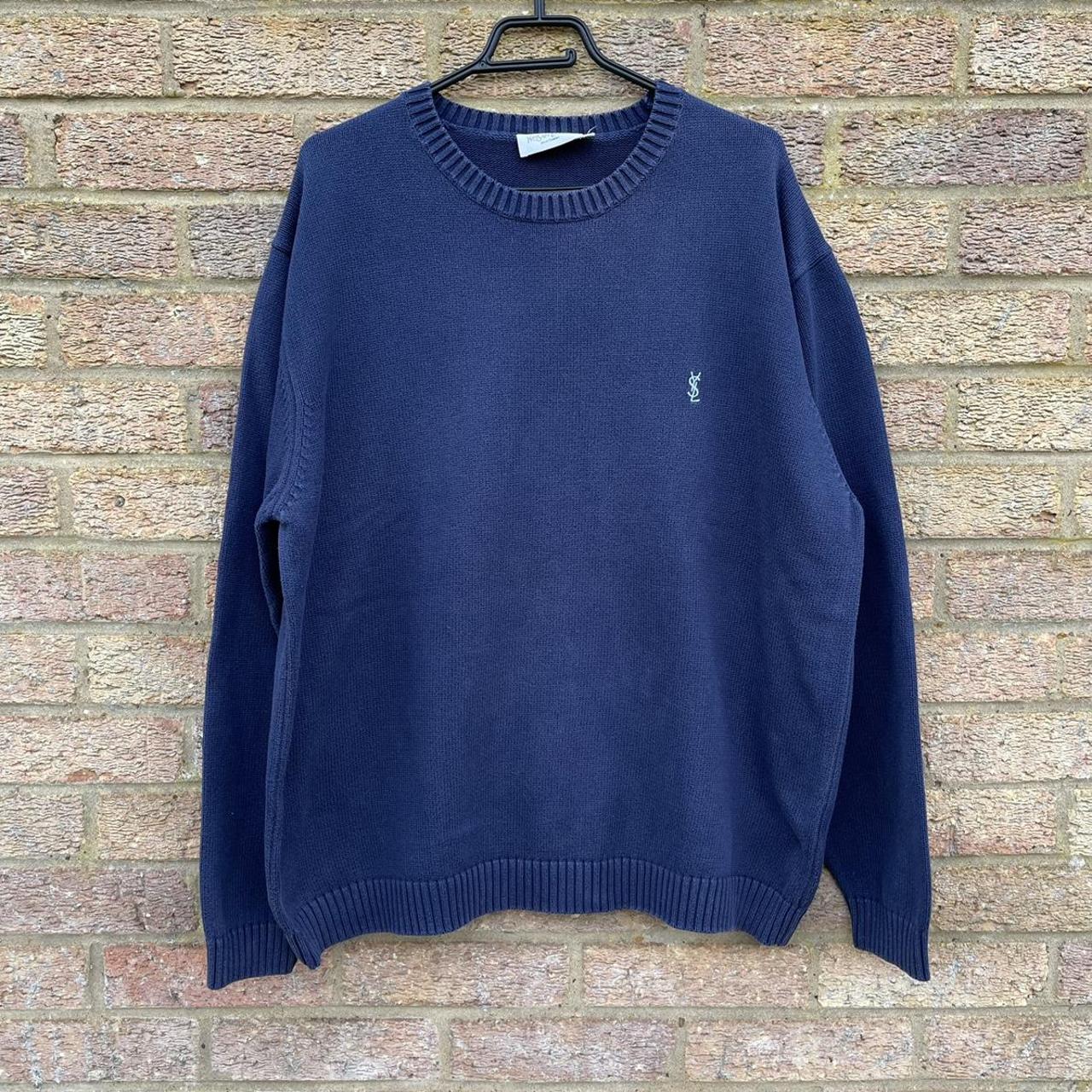 vintage ysl knit jumper