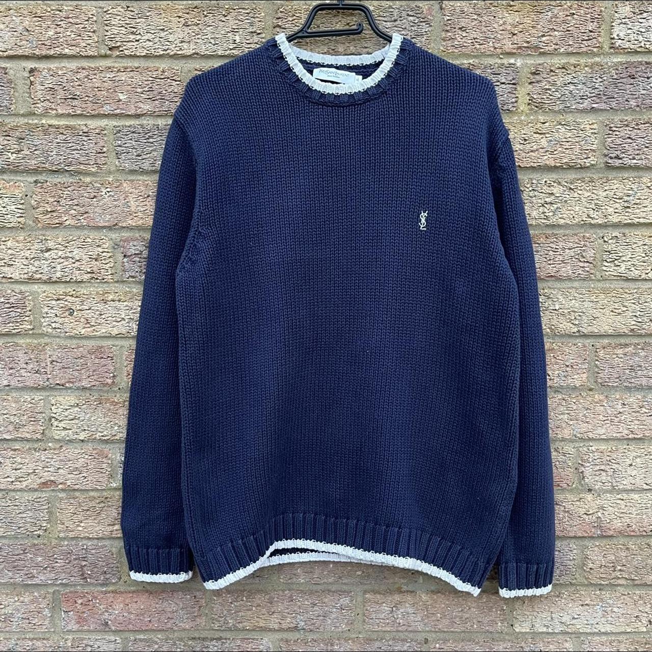 vintage ysl knit jumper