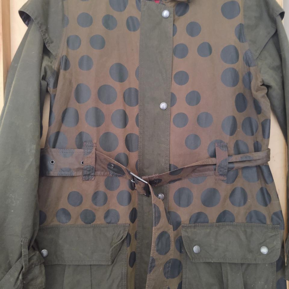 Barbour x Christopher Raeburn Women's polka dot... - Depop