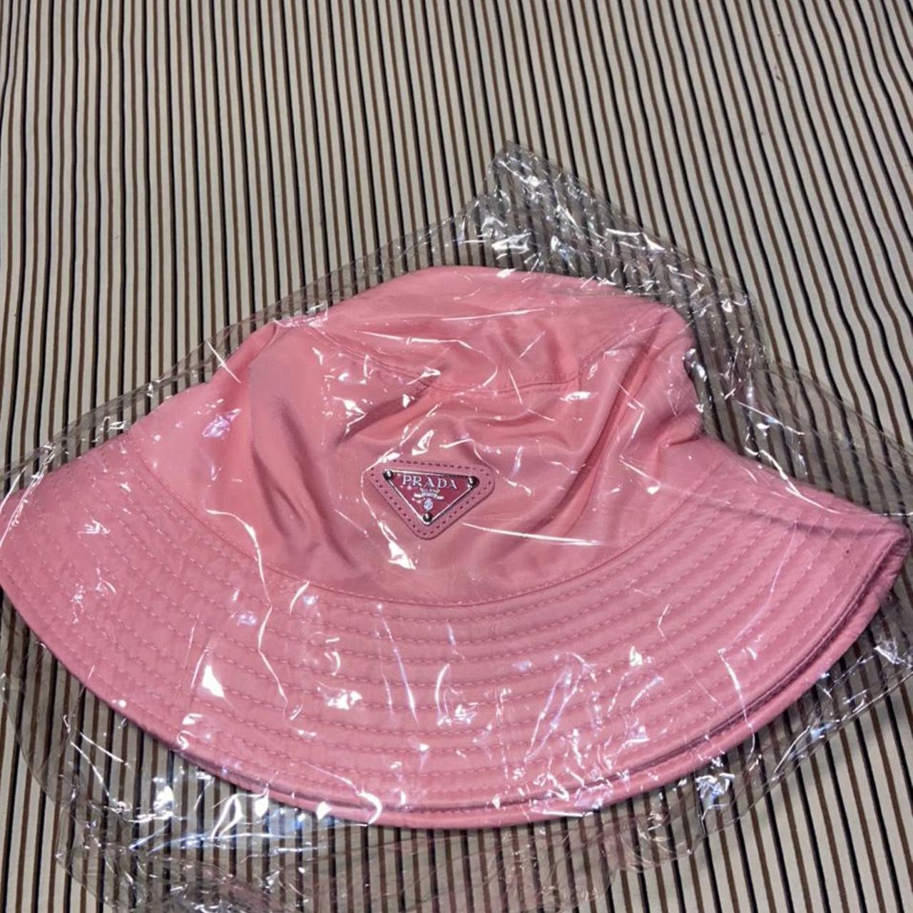 prada hat pink