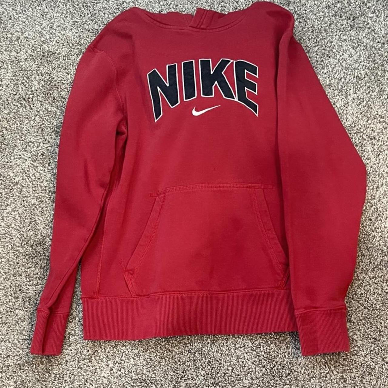 Old Nike Hoodie. It is a kids XL but also fits as an... - Depop