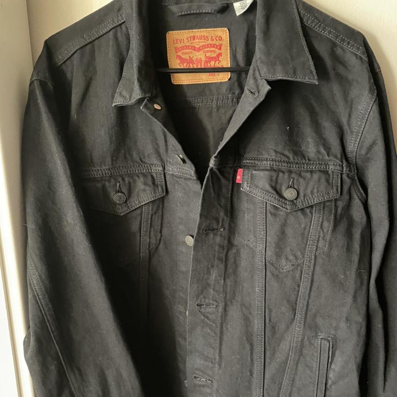 black levi mens jacket