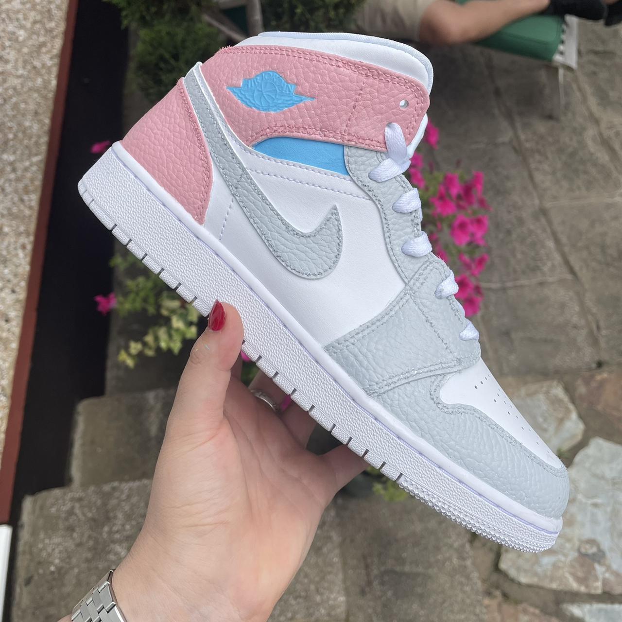 White Cotton Candy Air Jordan Cotton Candy Air Jordan Mid Candy