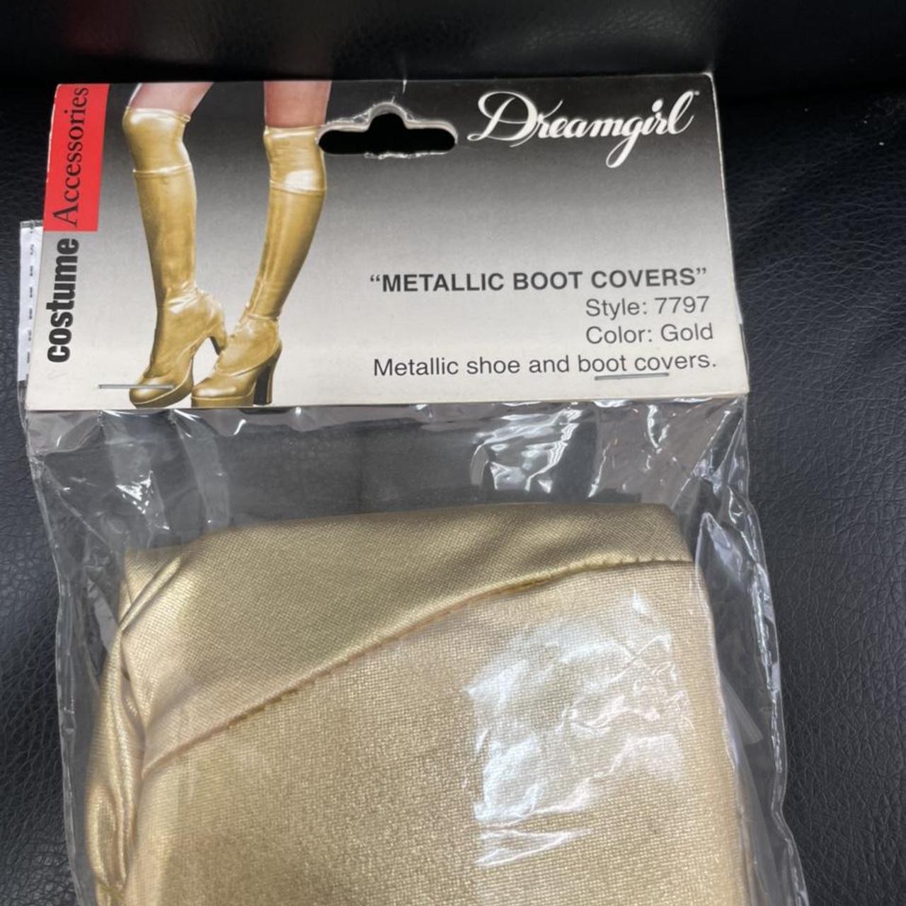 Gold sales boot covers