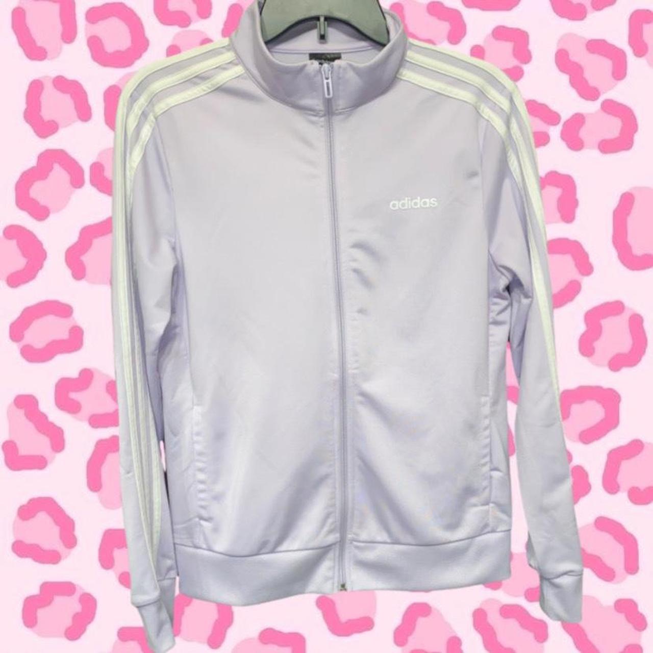 light purple adidas outfit