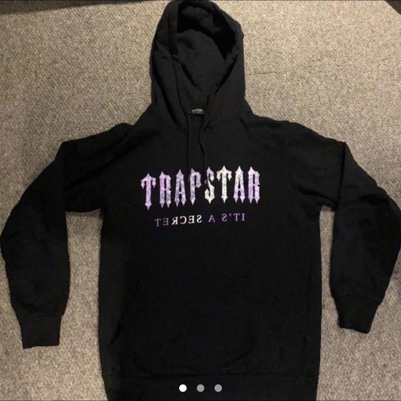 Trapstar hoodie size small only worn once such good... - Depop