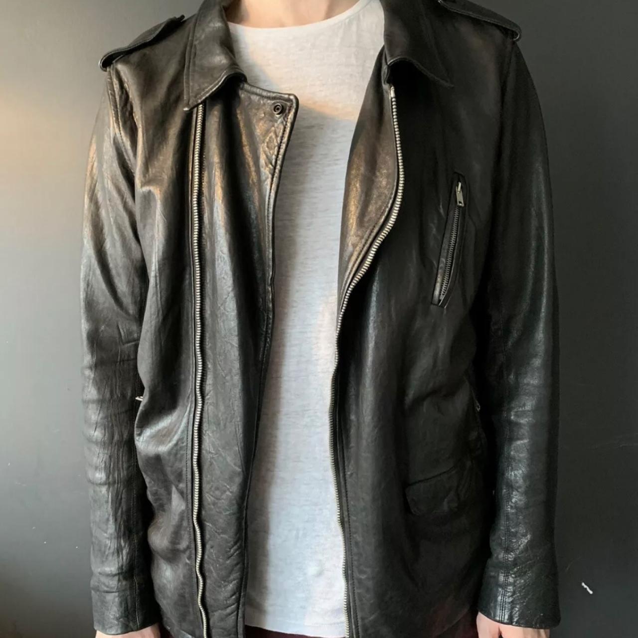 Rick Owens Men's Black Jacket | Depop