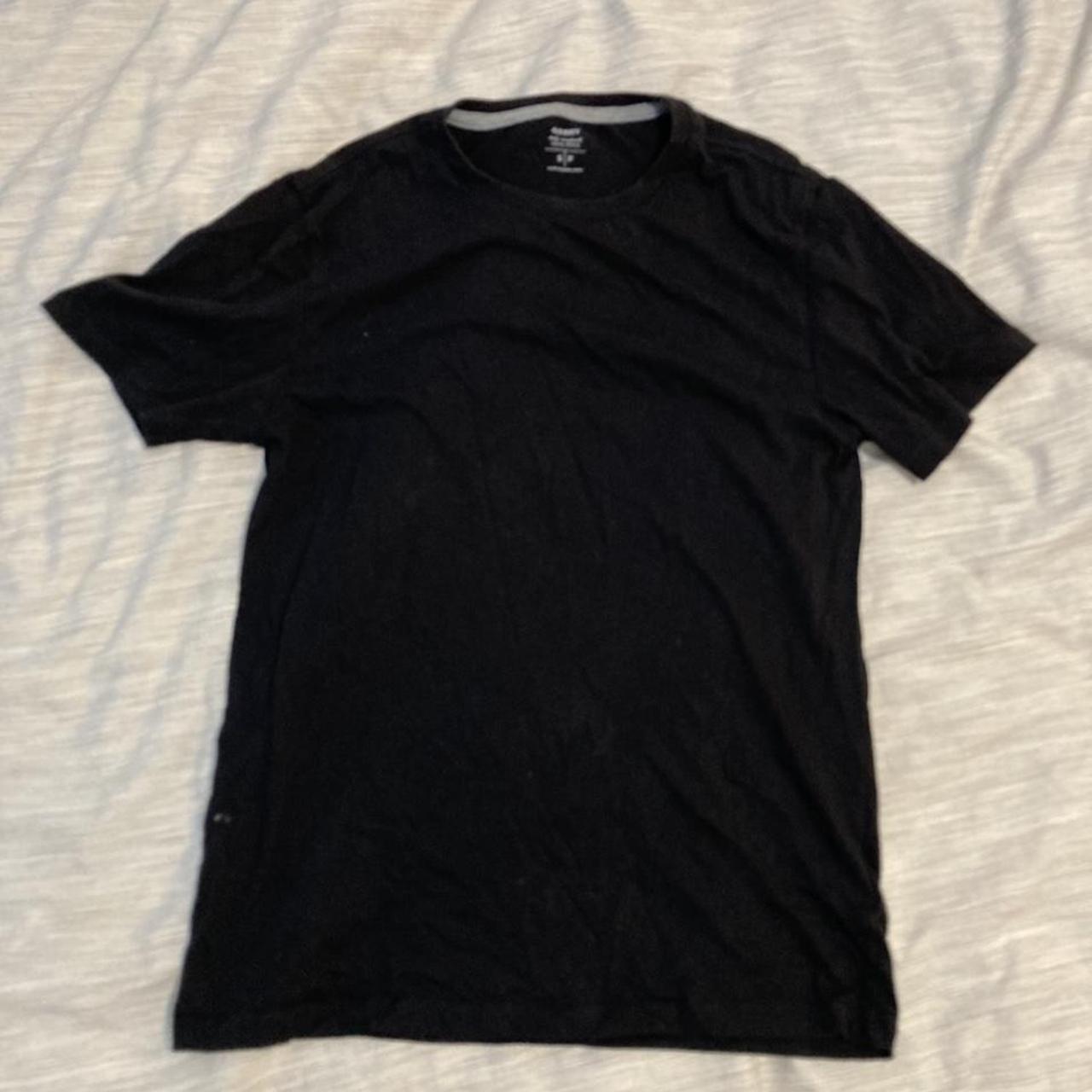 Basic! Full black old navy short sleeve t... - Depop