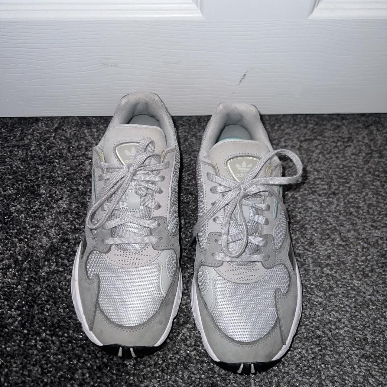 Adidas Women's Grey Trainers | Depop