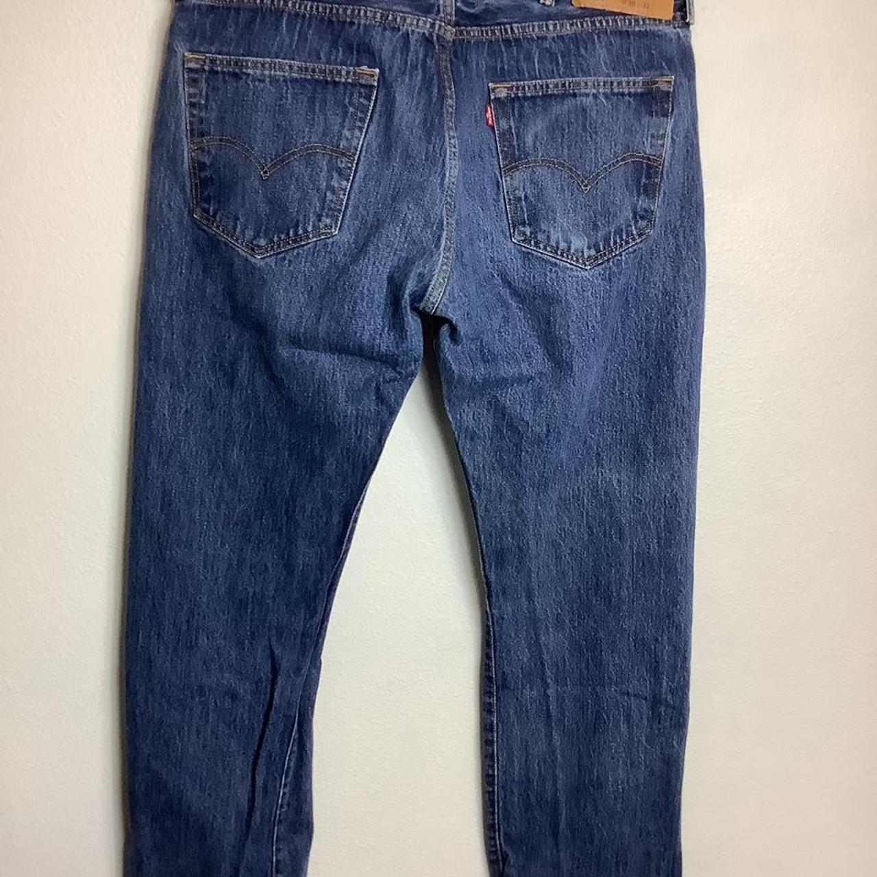 LEVI STRAUS 501 BUTTON FLY MENS 38 / 32 jeans - Depop