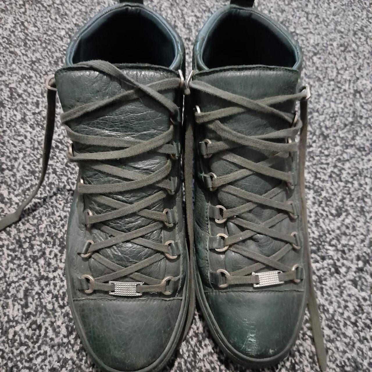 balenciaga arena mens green