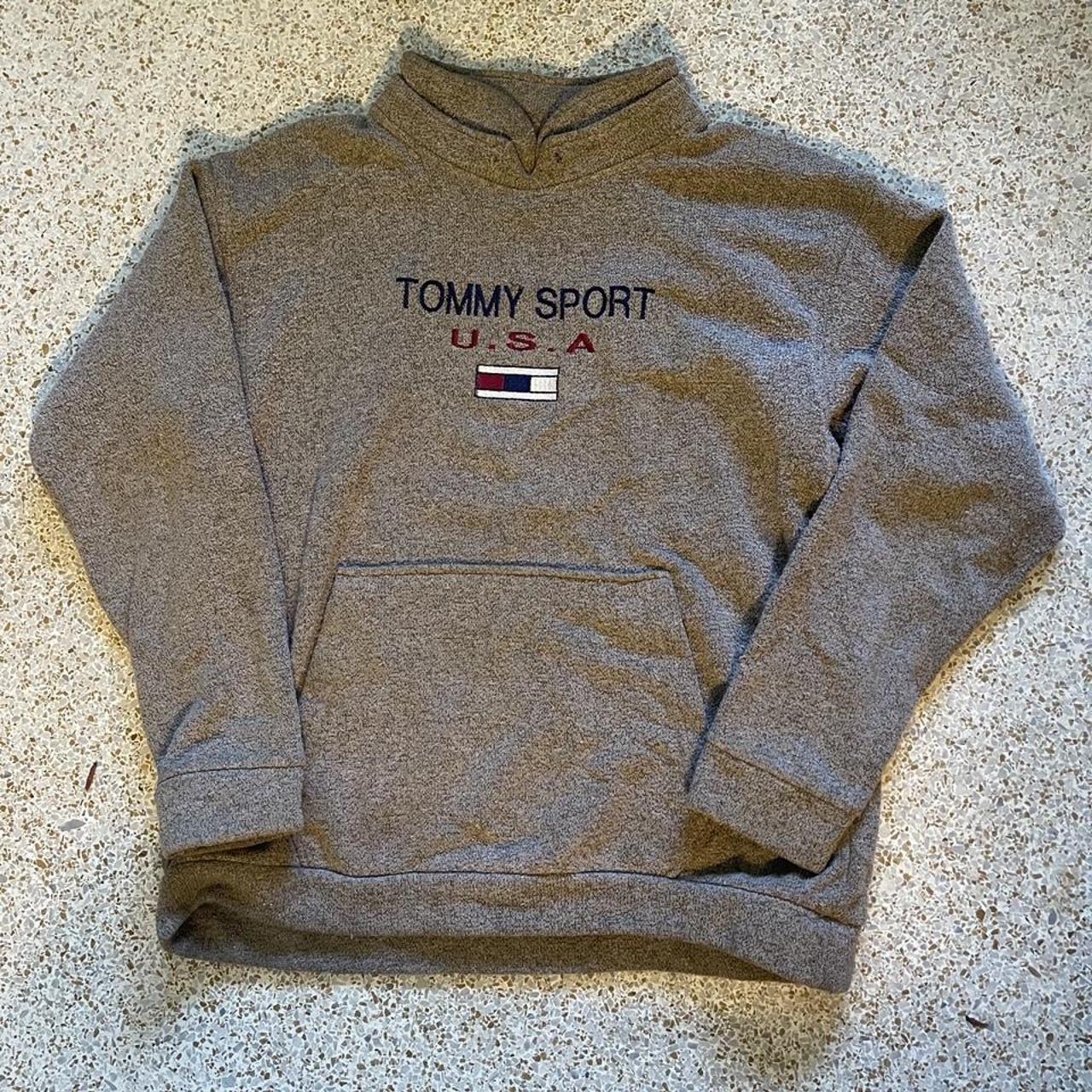 Tommy Hilfiger Men's Brown Sweatshirt | Depop