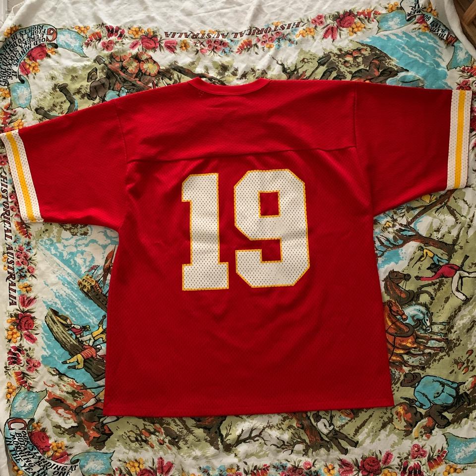 Joe Montana Kansas Chiefs Vintage T-shirt preowned - Depop