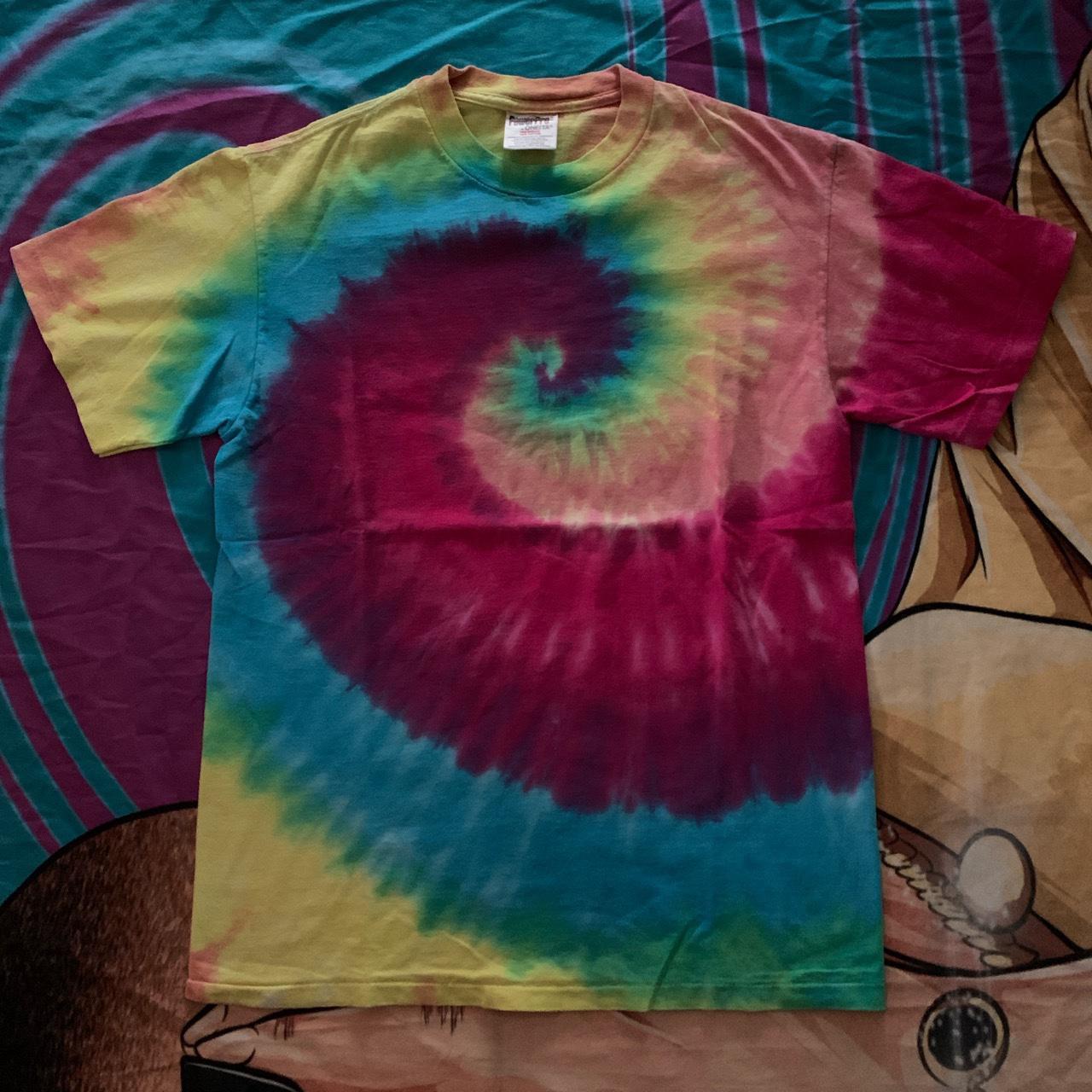 mens vintage tie dye t shirt